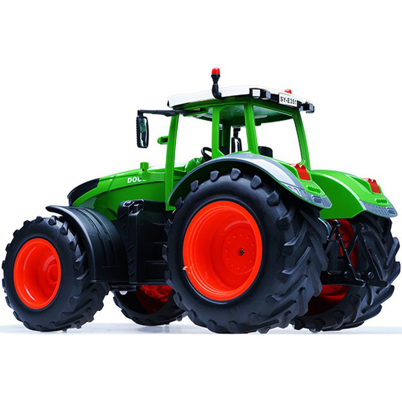 Dual Eagle Remote Control Farmer Truck with Plow Toy