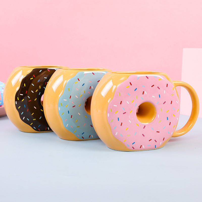 Whimsy Donut Ceramic Mug