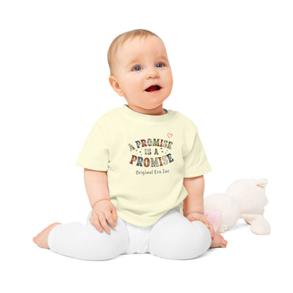 Baby T-Shirt — "A Promise Is A Promise" Vintage Logo Infant Tee