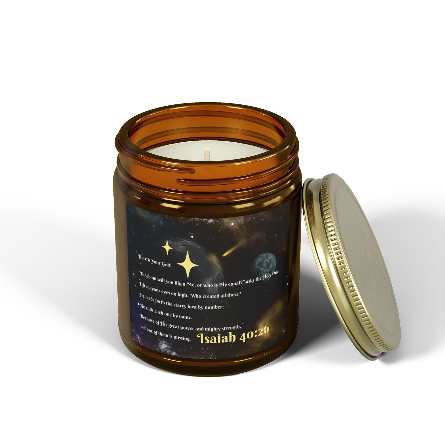 Isaiah 40:26 Scented Candle (4oz & 9oz)
