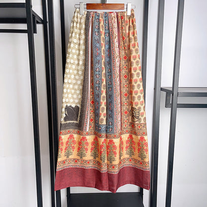 Bohemian Irregular Mesh Skirt for Women