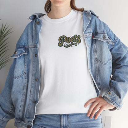 Poets Are Prophets Graphic Tee — Inspirational Poet Quote T-Shirt