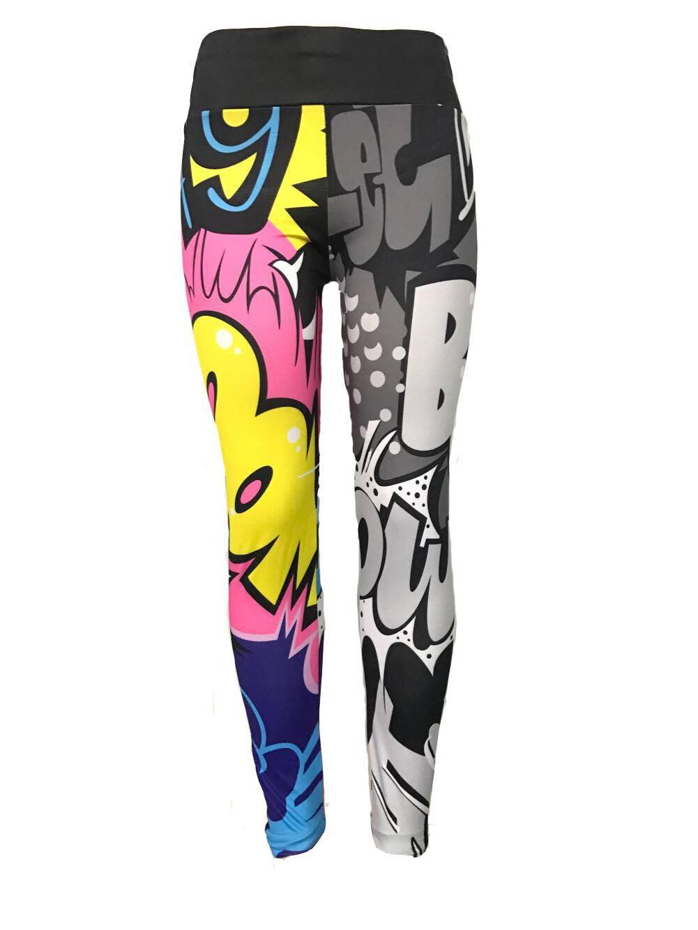 Cartoon Pattern Leggings and Yoga Pants