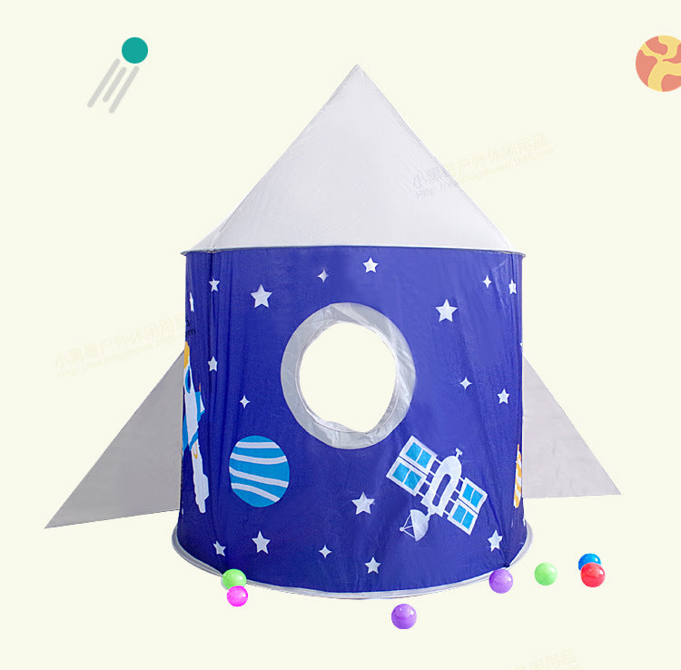 Kids Indoor Space Planet Tent and Ball Pit Playhouse