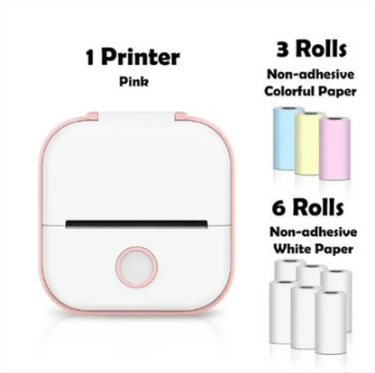 Mini Bluetooth Label & Photo Printer