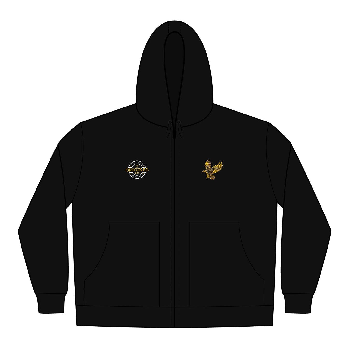 Embroidered Eagle Hooded Work Jacket — CornerStone Men's Duck Cloth
