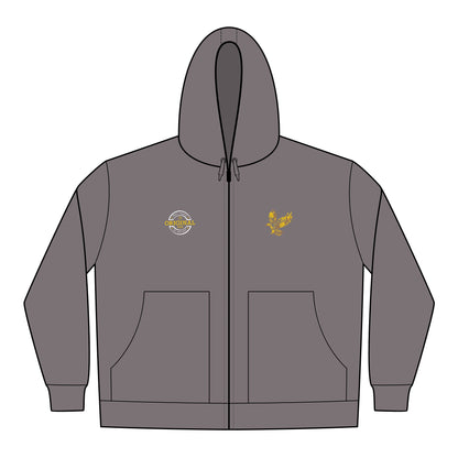 Embroidered Eagle Hooded Work Jacket — CornerStone Men's Duck Cloth