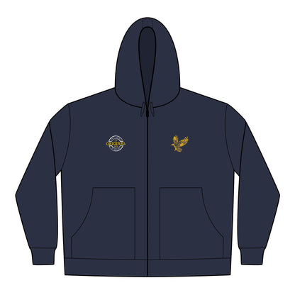 Embroidered Eagle Hooded Work Jacket — CornerStone Men's Duck Cloth