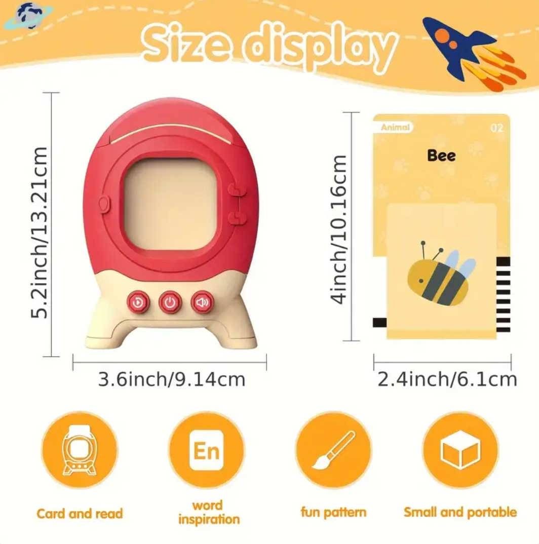 Talking Flash Cards Learning Toy for Toddlers