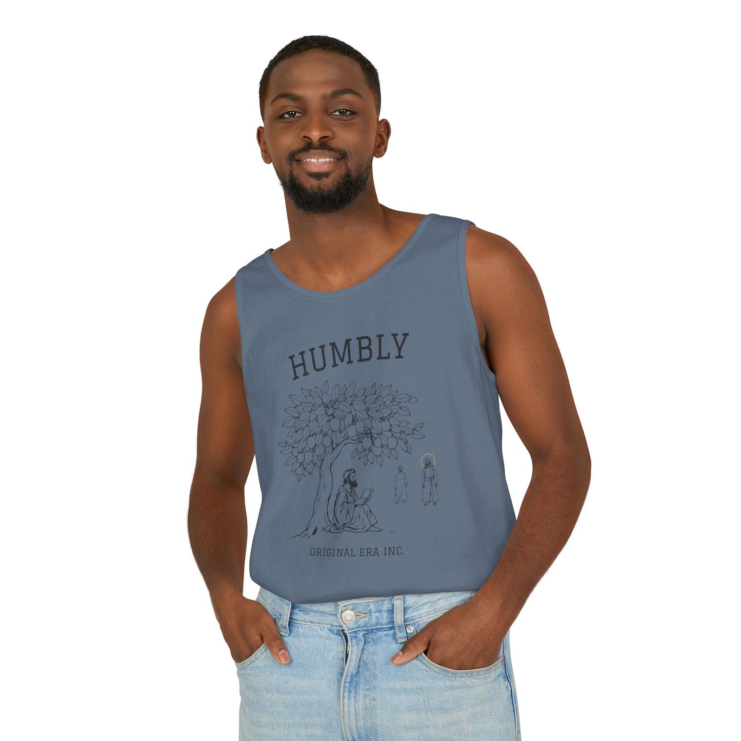 Seen Under A Tree Tank Top — Graphic Tank