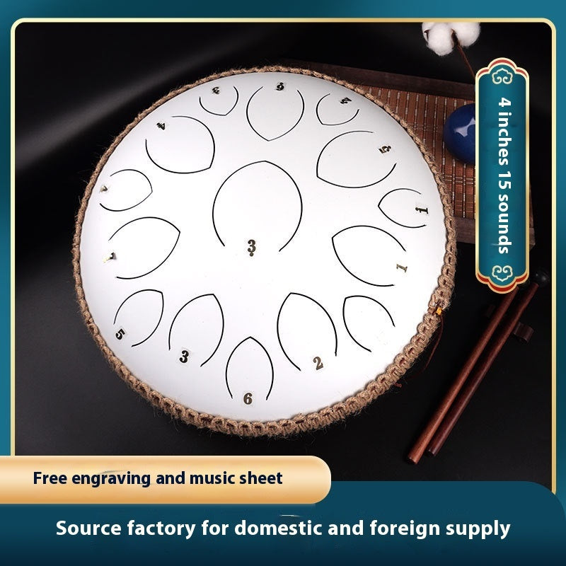 14" 15-Tone Hollow Drum Percussion