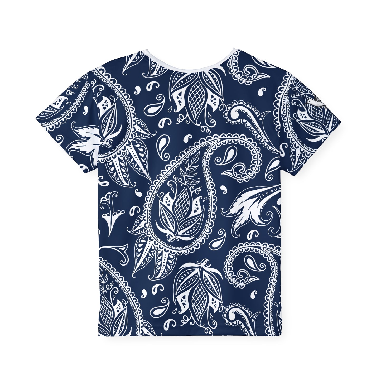 Kids Navy & White Sports Jersey