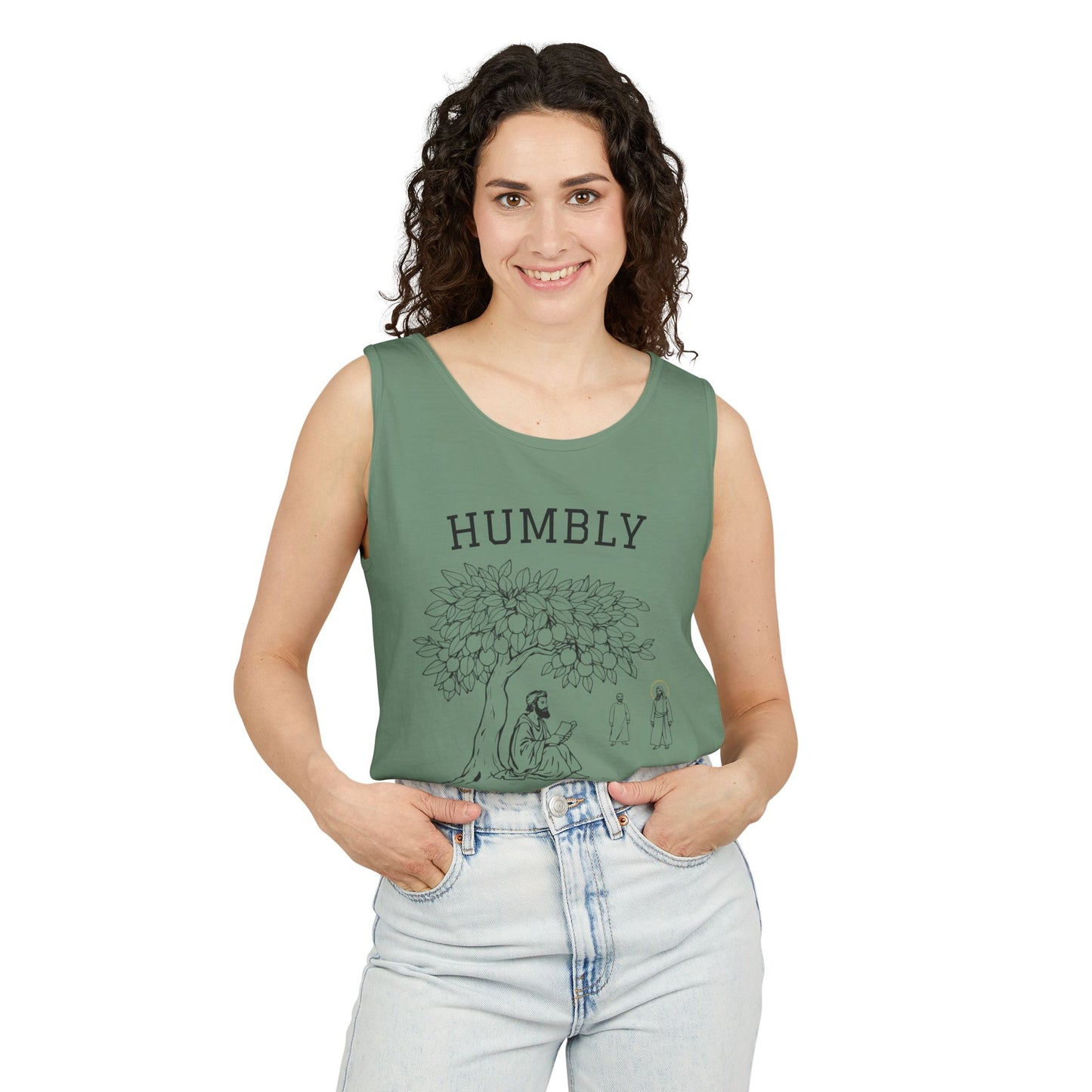 Seen Under A Tree Tank Top — Graphic Tank