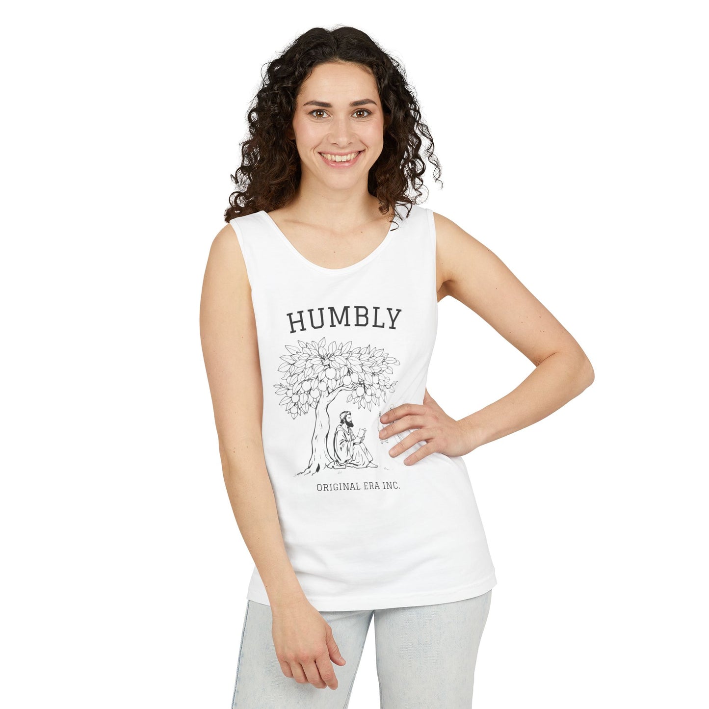 Seen Under A Tree Tank Top — Graphic Tank