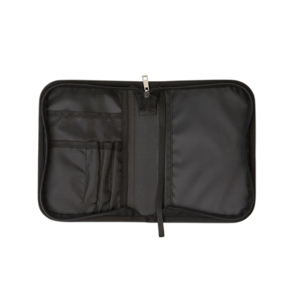 Brown Zippered "My Bible" Leather Bible Cover — Protective Carry Case for Church, Travel & Devotions