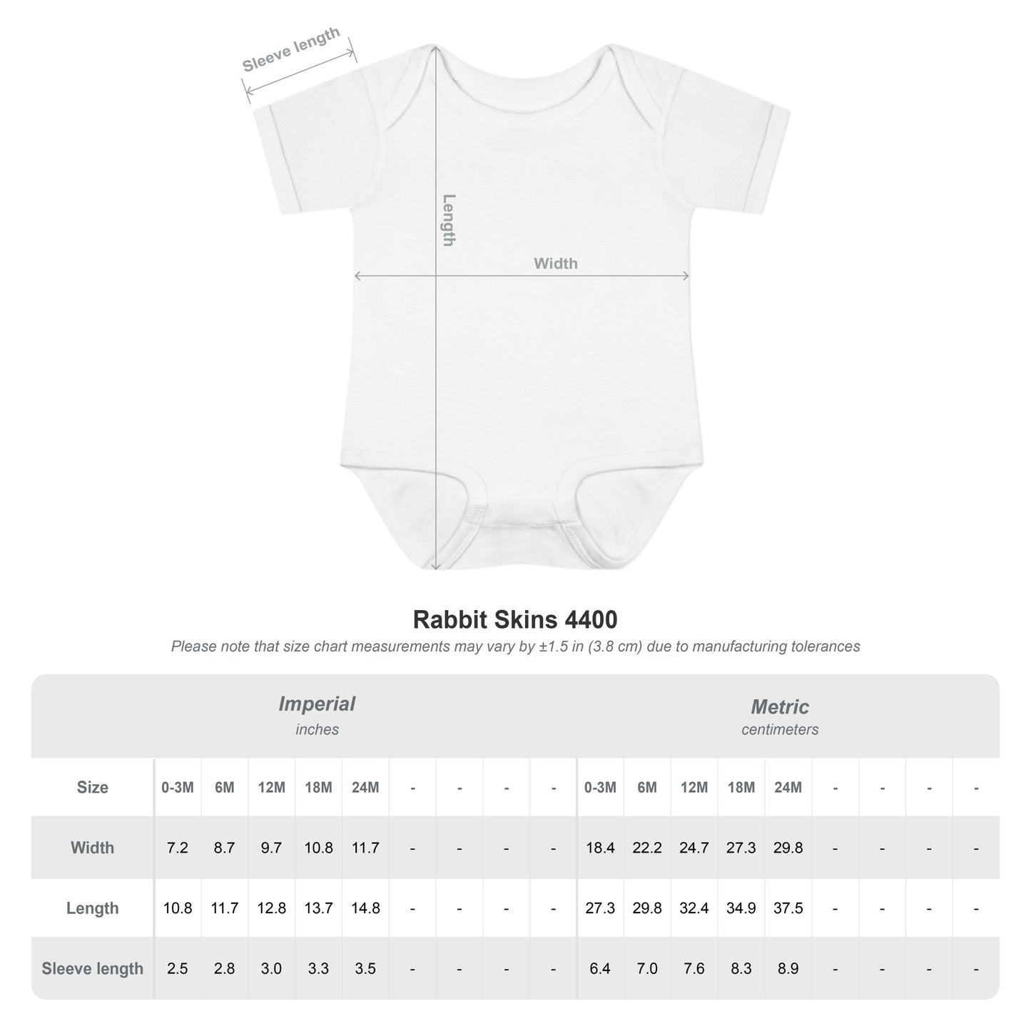 Infant Bodysuit — "In God's Image" Stork Baby Onesie