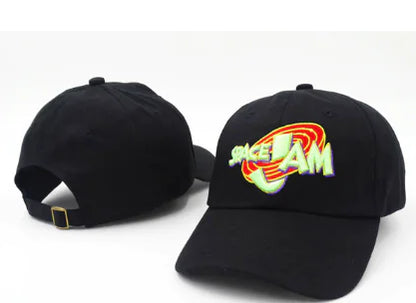 Space Jam Embroidered Baseball Cap for Couples