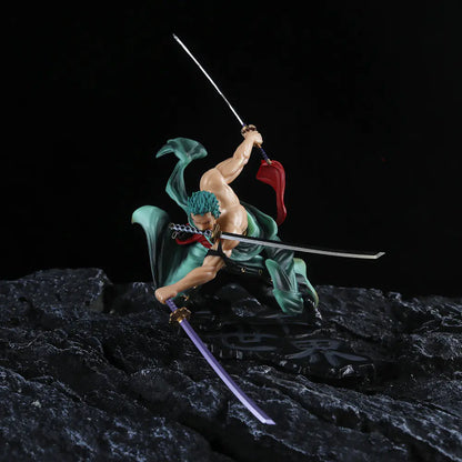 One Piece Zoro Three Sword Style Model Figure