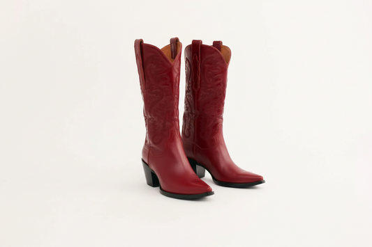 Beautiful PU Leather Sleeve Martin Boots