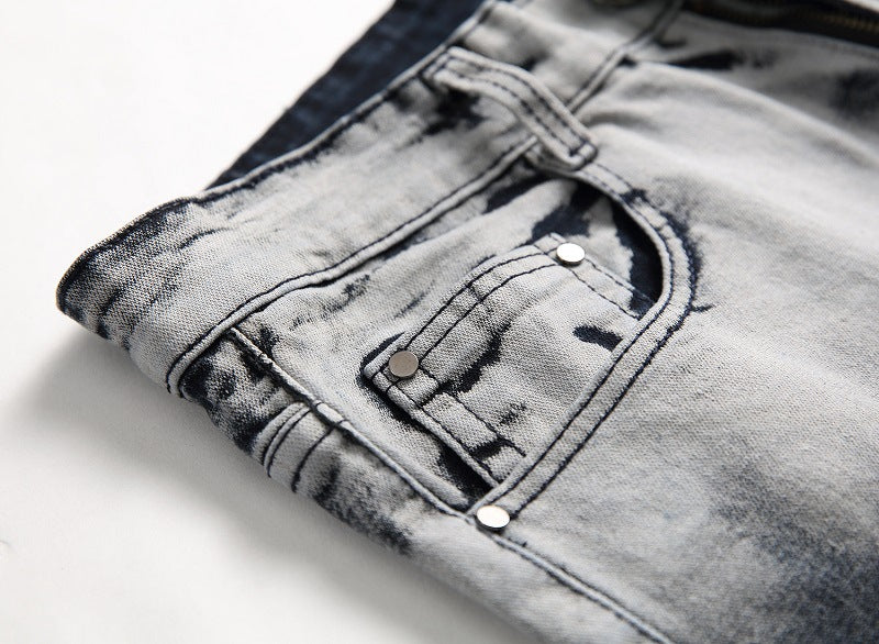 Men's Plus Size Casual Stretch Camouflage Jeans