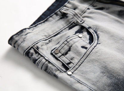 Men's Plus Size Casual Stretch Camouflage Jeans