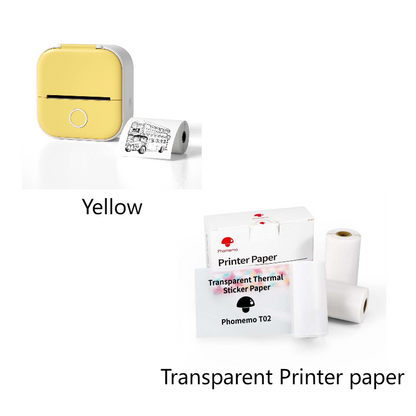 Mini Bluetooth Label & Photo Printer