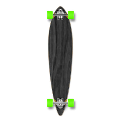Punked Black Pintail 40-Inch Longboard