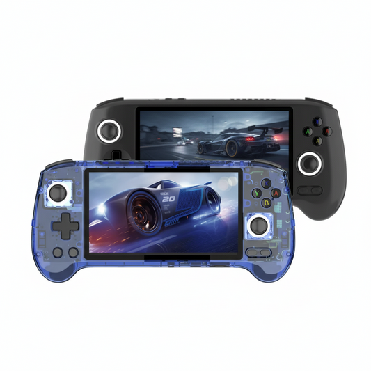 Large Screen Handheld Gaming Console with Rocker Handle