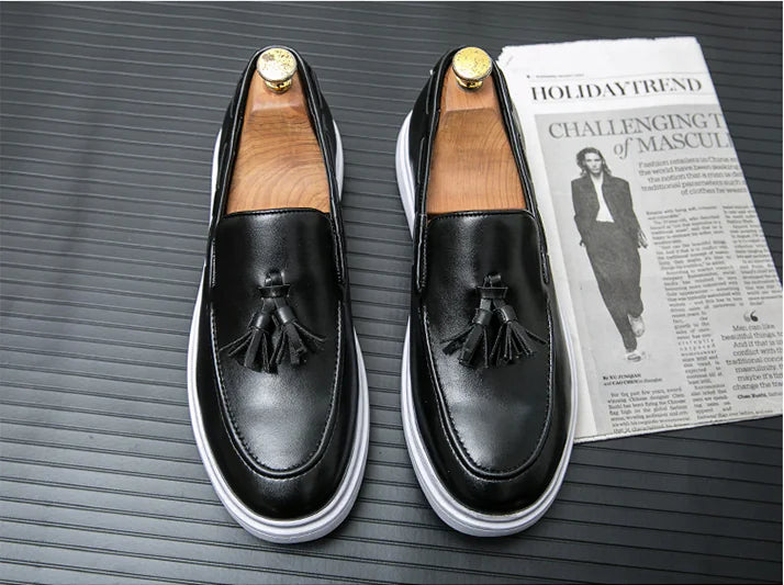 Men's Leather Shoes for Taller Style