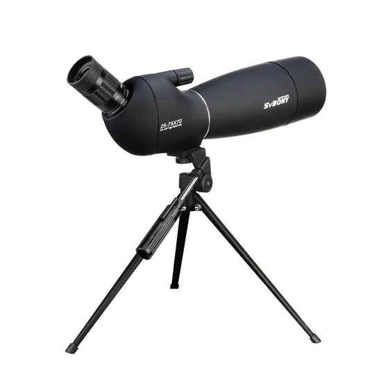 SVBONY 25-75x70 Telescope Spotting Scope Powerful Zoom Monocular FMC BAK4 Waterproof For Bird Watching