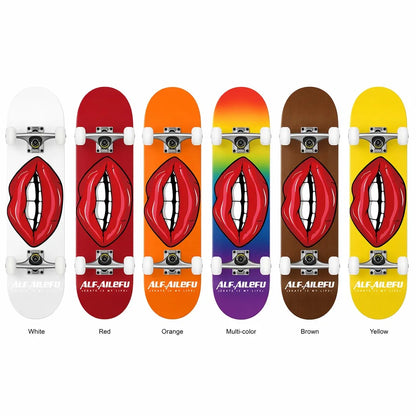 31" Maple Butterfly Skateboard, 7-Ply Canadian Wood Cruiser for Teens & Adults
