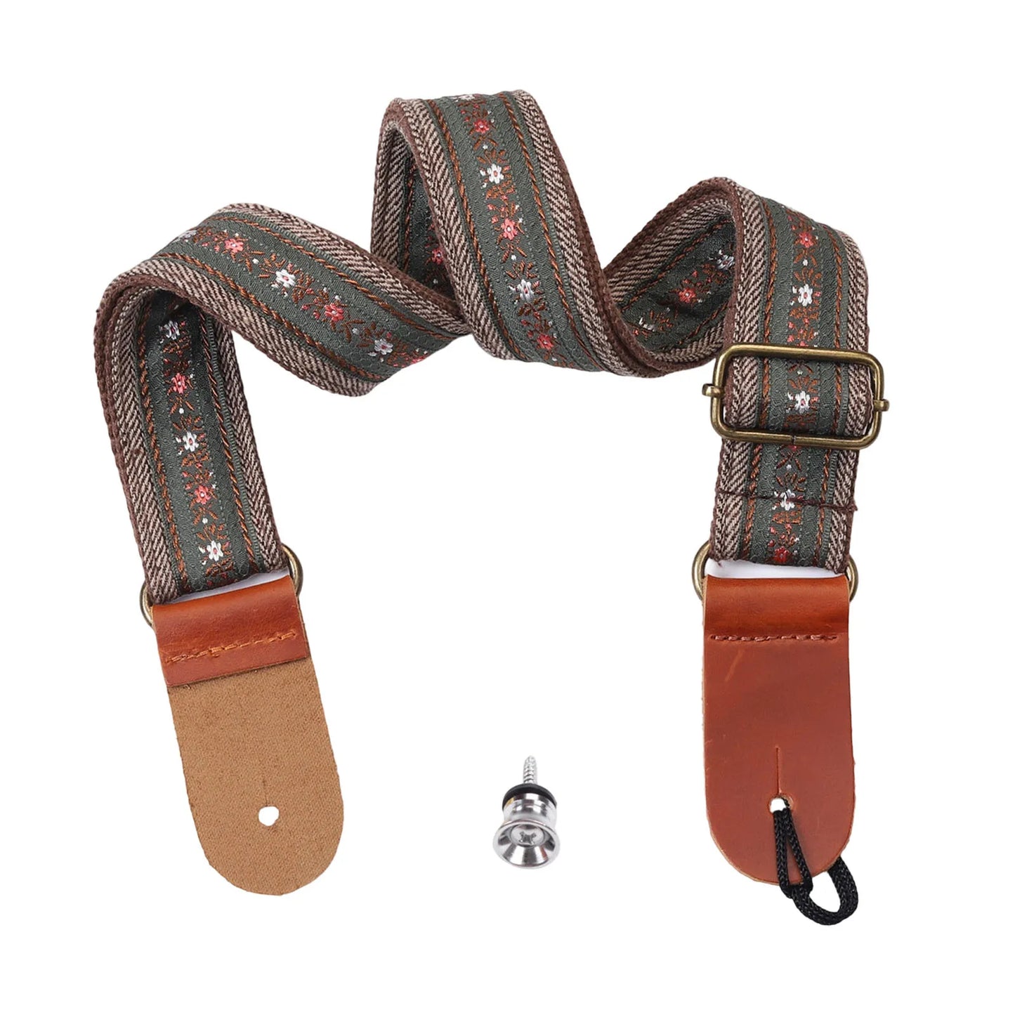 Ukulele Bohemian Style Knitting Cotton Belt - Adjustable