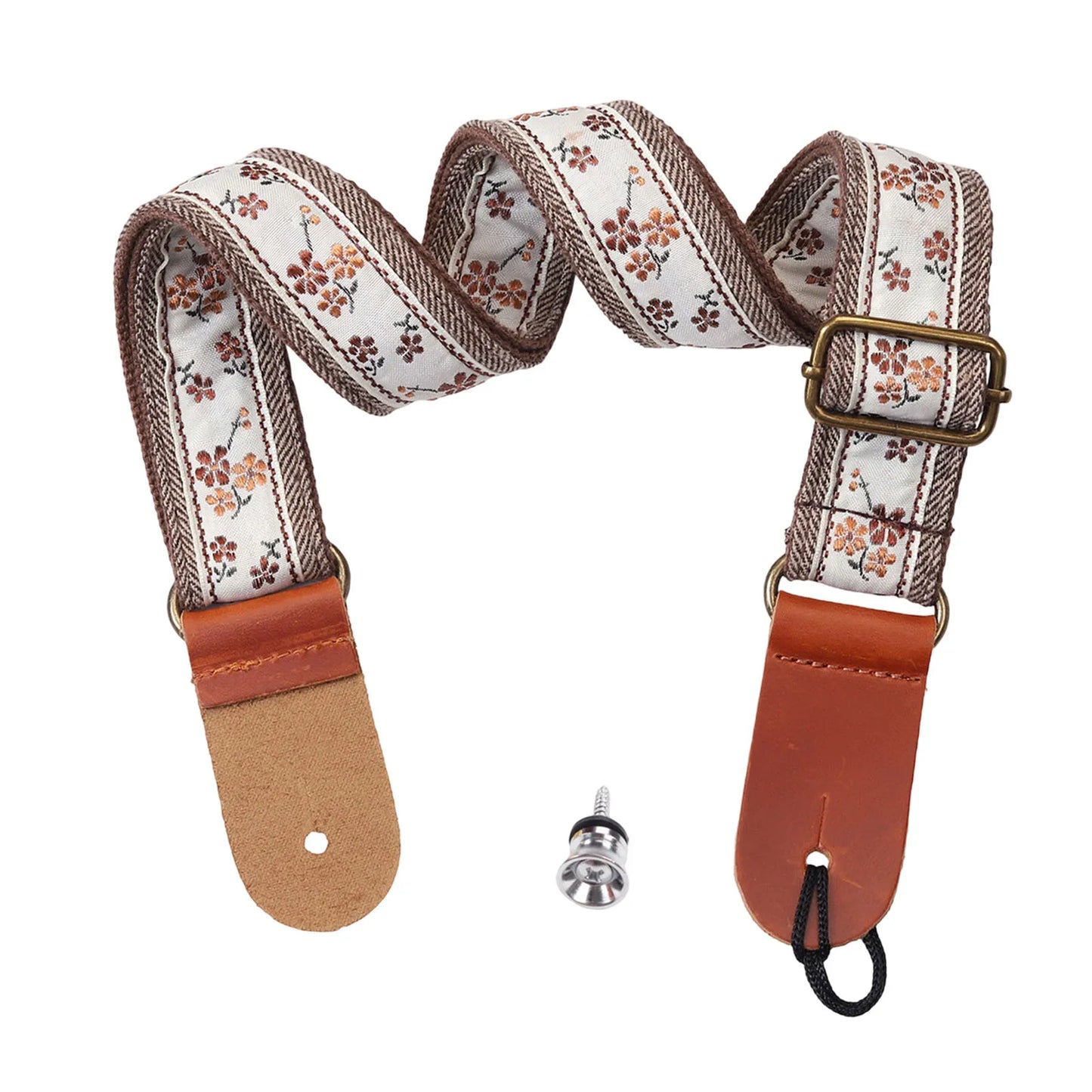 Ukulele Bohemian Style Knitting Cotton Belt - Adjustable
