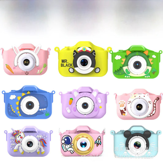 X5S Kids Camera - HD Cartoon Mini DSLR with Dual Lens
