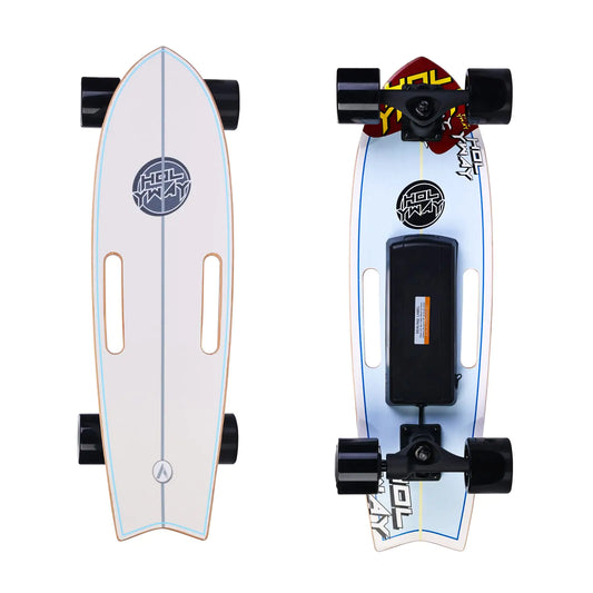 Electric Cruiser Board with Remote - 350W Hub Motor, 13 MPH, 5.5 Mile Range