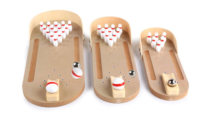 Compact Wooden Desk Game Combo