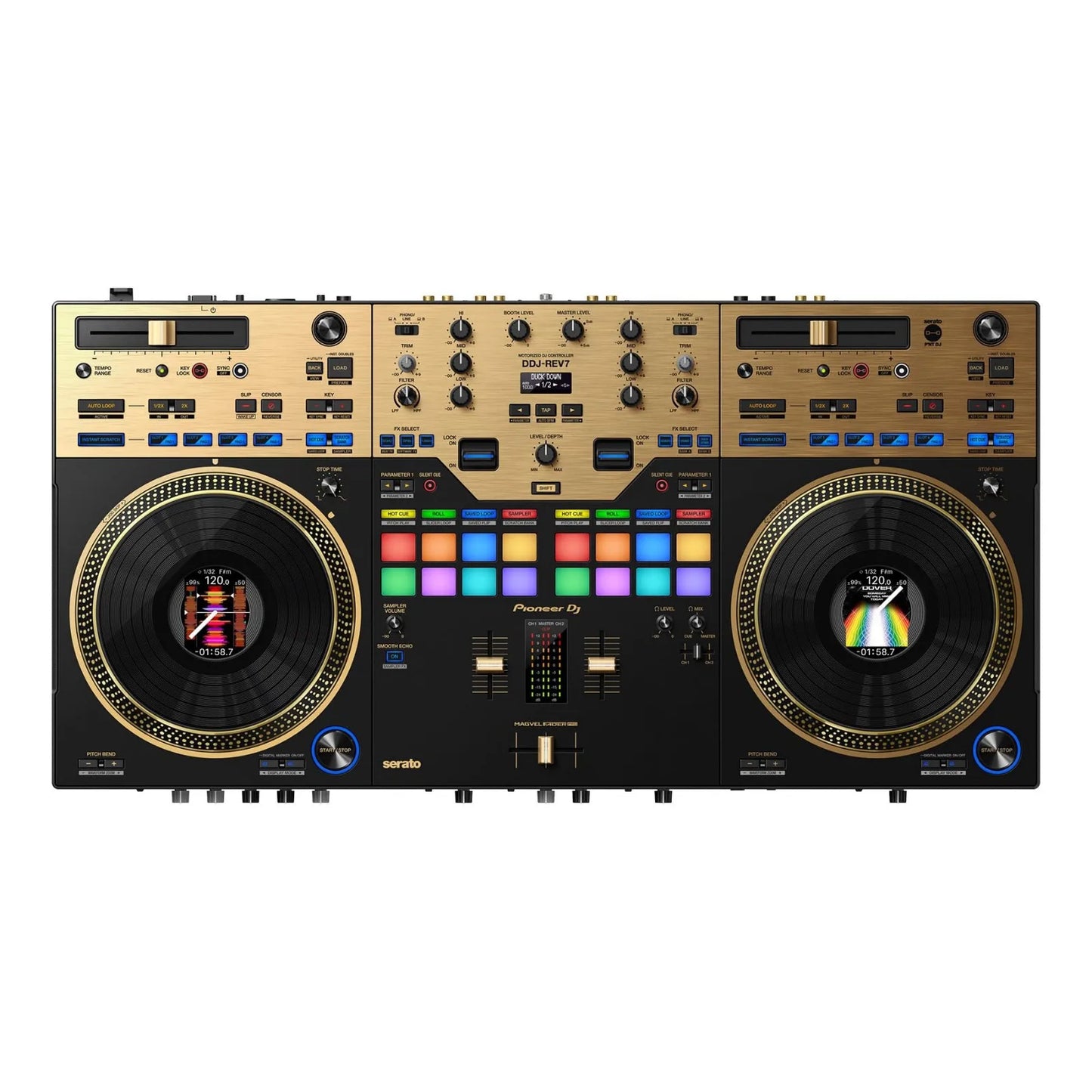 Original Pioneer DJ DDJ-REV7 2-Deck Serato DJ Controller