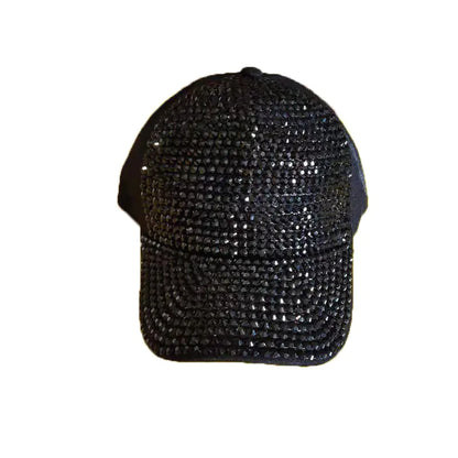 Women's Baseball Cap with Rhinestones