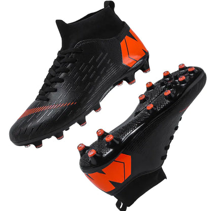 High-Top Soccer Cleats for Kids and Teens on Turf