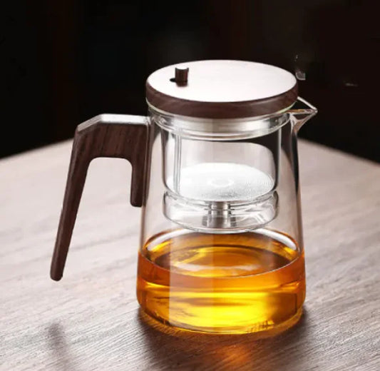 Family-Size Borosilicate Glass Teapot