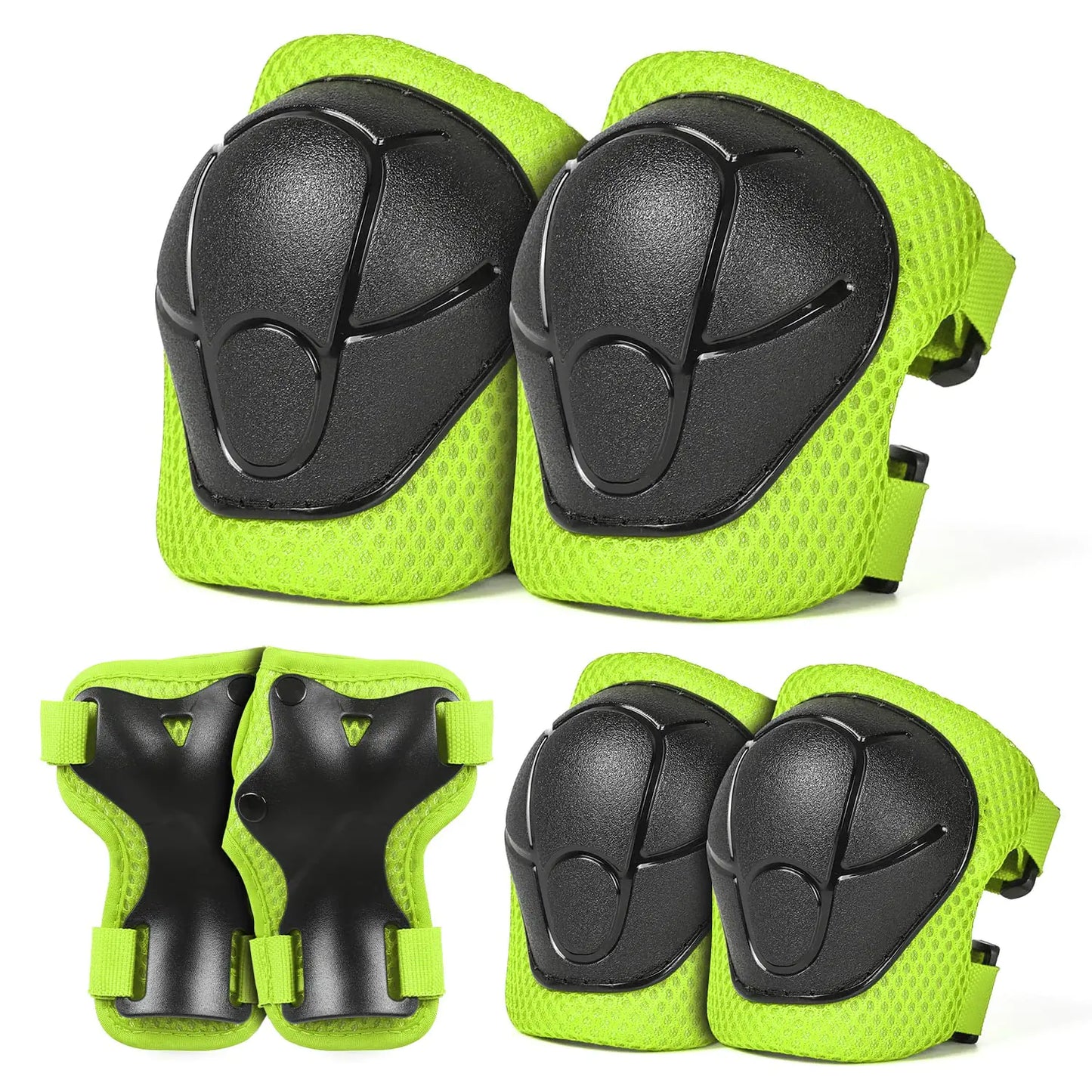 ChildSafe Trio Gear Set: Knee, Elbow & Wrist Guards for Ages 3-8