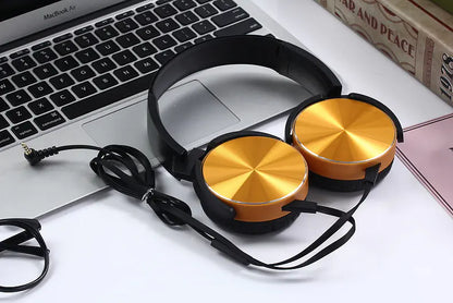 XB-450 Wired Headphones with Inline Control for Gaming