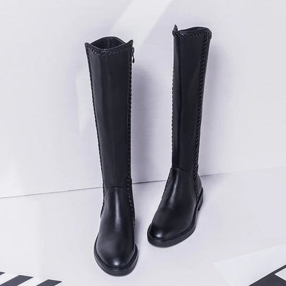 Autumn And Winter New Riding Boots Women's British Style
