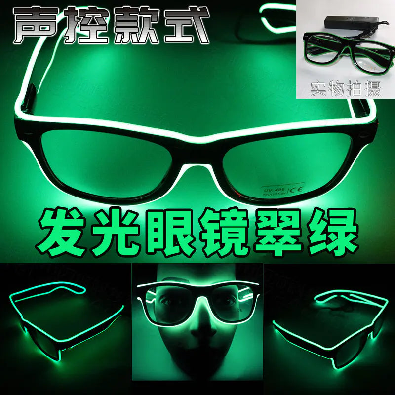 LED Neon Glasses for Music Parties and Events