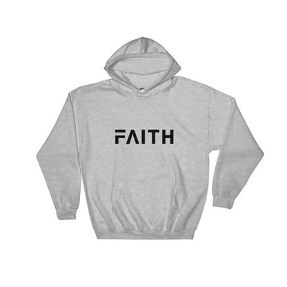 Casual Faith Print Hoodie