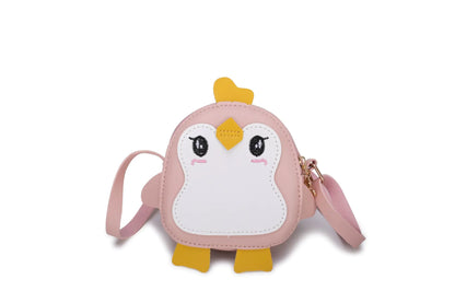 Cartoon Penguin Shoulder Bag for Kids
