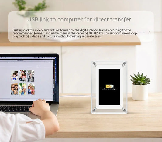 Transparent Photo Frame & Video Player