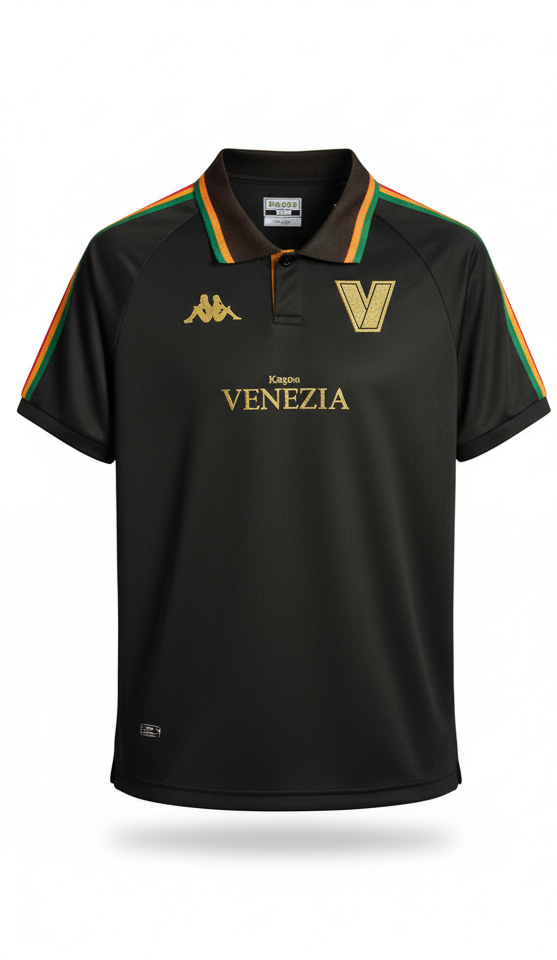 Venezia Home 22/23 Jersey - Black