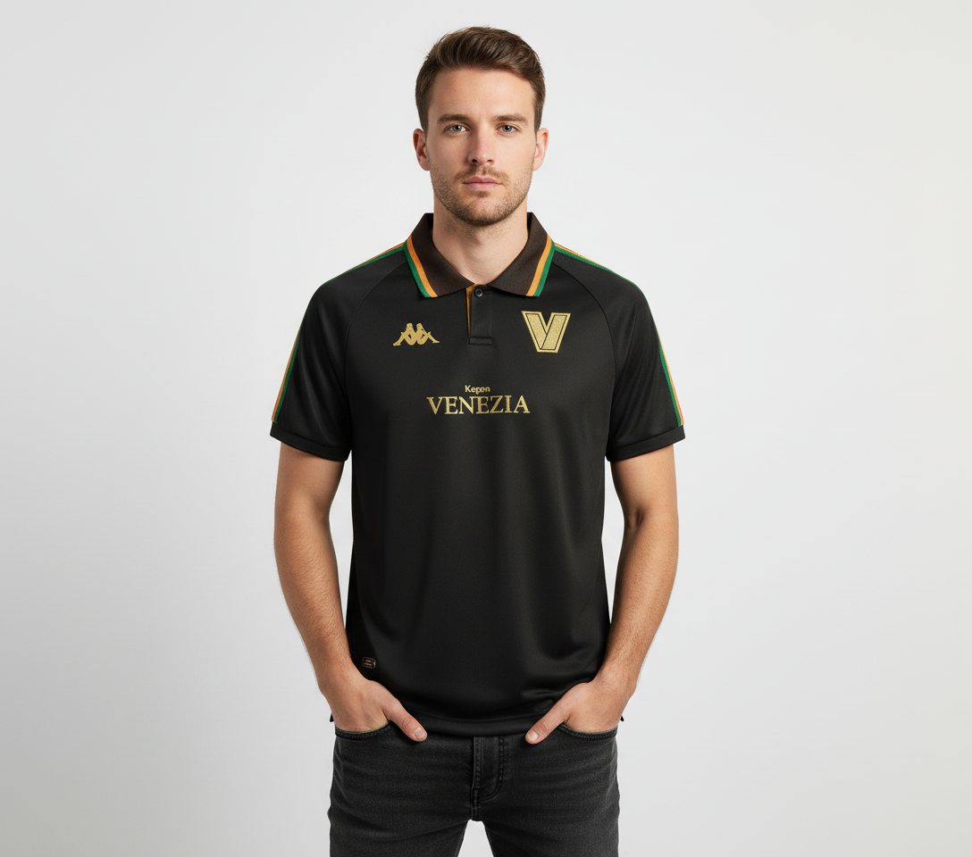 Venezia Home 22/23 Jersey - Black