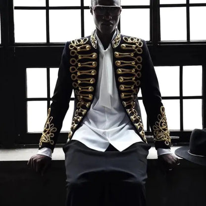 Gentlemen's Gold Rope Slim Jacket